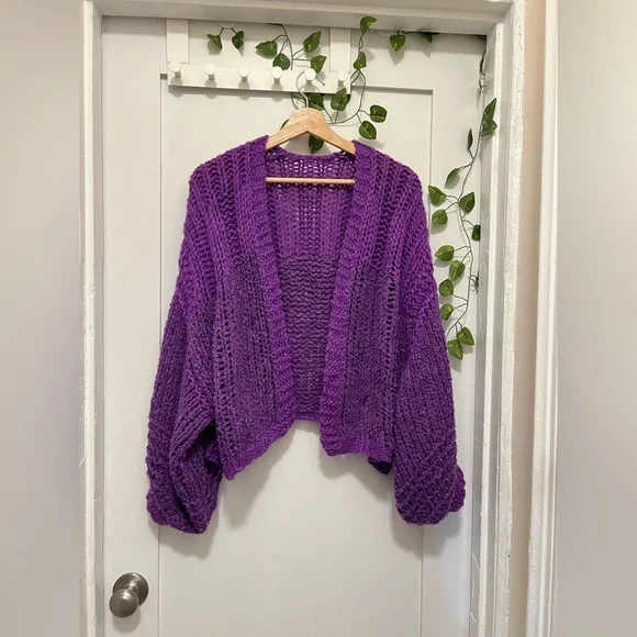 Free People Chamomile Cardi Size S Used - lost logo - Picture 6 of 10